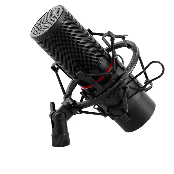 REDRAGON BLAZAR GM300 - MICROPHONE GAMING - LED STREAMING - 20 KHZ - USB - 1,7M - MÉTAL - NOIR – Image 6