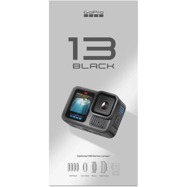 GOPRO HERO 13 BLACK 5.3K - 27.13 MP - WI-FI - BLUETOOTH - SMOOTH 6.0 - RALENTI 8X -2 ECRAN - ÉTANCHE – Image 5