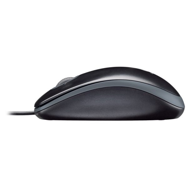 LOGITECH MK120 - COMBO CLAVIER + SOURIS FILAIRE USB, CONFORTABLE, RÉSISTANT, PLUG & PLAY - BLACK – Image 4