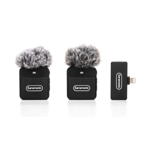 SARAMONIC BLINK100 B4 - MICROPHONE SANS FIL - DUAL CHANEL - 2TX + 1RXDI - POUR IPHONE & IPAD -2.4GHZ