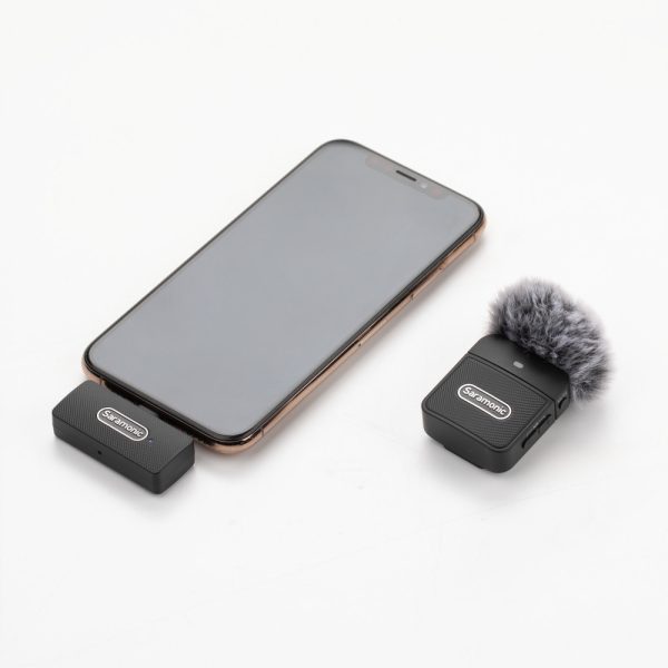 SARAMONIC BLINK100 B3 - MICROPHONE SANS FIL - DUAL CHANEL - 1TX + 1RX - POUR IPHONE & IPAD - 2.4GHZ – Image 8