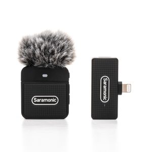 SARAMONIC BLINK100 B3 - MICROPHONE SANS FIL - DUAL CHANEL - 1TX + 1RX - POUR IPHONE & IPAD - 2.4GHZ