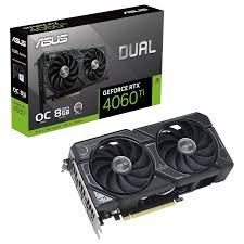 ASUS Dual GeForce RTX 4060 Ti OC Edition - 8GB GDDR6 - 2595 MHz - PCI Express 4.0 - 18 Gbit/sx