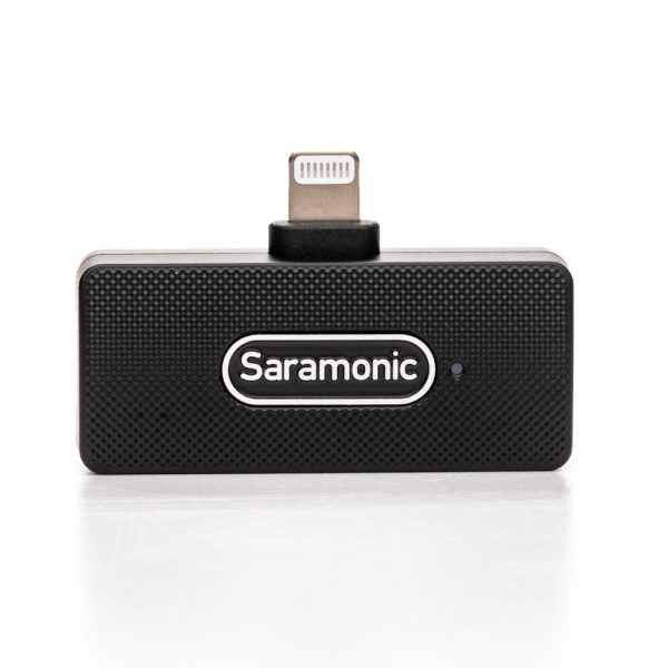 SARAMONIC BLINK100 B3 - MICROPHONE SANS FIL - DUAL CHANEL - 1TX + 1RX - POUR IPHONE & IPAD - 2.4GHZ – Image 4