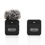 SARAMONIC BLINK100 B1 - MICROPHONE SANS FIL -ULTRA COMPACT - DUAL CHANEL- 1TX + 1RX - 2.4 GHZ- BLACK