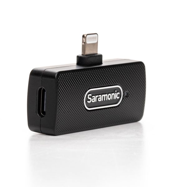 SARAMONIC BLINK100 B3 - MICROPHONE SANS FIL - DUAL CHANEL - 1TX + 1RX - POUR IPHONE & IPAD - 2.4GHZ – Image 5