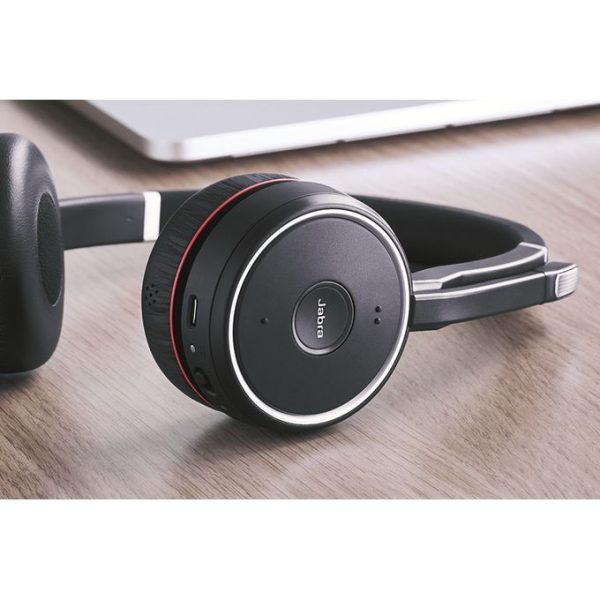 JABRA EVOLVE 75 SE - MICRO-CASQUE SANS FIL - STÉRÉO PRO - 3 MICROS - BLUETOOTH - 8 APPAREILS – Image 5
