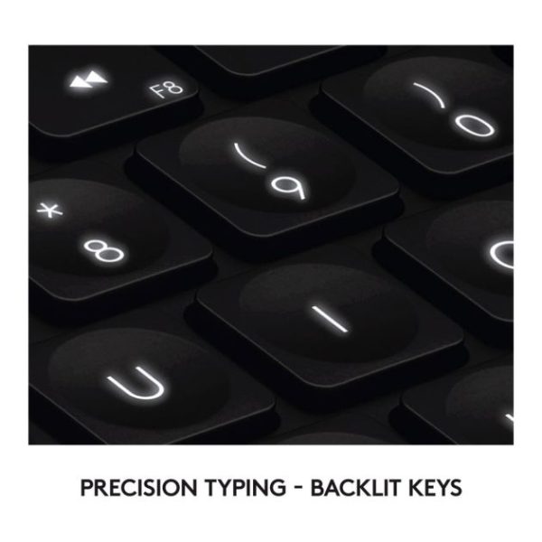 LOGITECH CRAFT Clavier Sans Fil 2,4 GHz/Bluetooth Molette de Contrôle, Rétroéclairées, Rechargeable, – Image 2