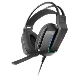 MARS GAMING MH-STRIKE - CASQUE-MICRO FILAIRE - RGB- CIRCUMAURAL - STÉRÉO - MICRO FLEXIBLE - BLACK