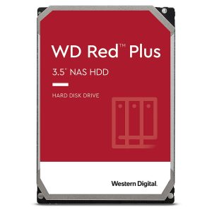 WD RED PLUS NAS WARE 6 TB - DISQUE DUR HDD 3.5" - 5400 RPM - SATA 6 GB/S - 256MB CACHE - WD60EFPX