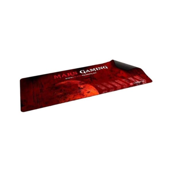 TAPIS DE SOURIS MARS GAMING MMP2 - NANOTEXTILE XL - GMAING MOUS PAD - RED & BLACK – Image 2