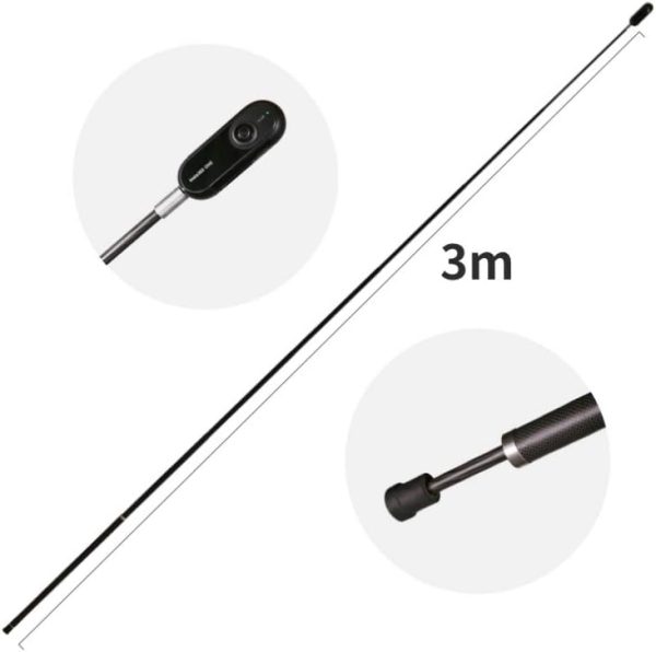 INSTA360 Selfie Stick pour One R - One X - One - Evo Action Camera - 120Cm/47.24In