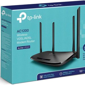 TP-LINK Archer VR300 Modem Routeur sans Fil AC1200 VDSL- ADSL - 300 Mbps at 2.4 GHz