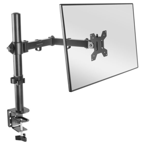 MARS GAMING MARM1 - SUPPORT POUR UN ÉCRAN - 13" à 27" - rotation 360 - BRAS MÉTALLIQUE - 6 KG -BLACK