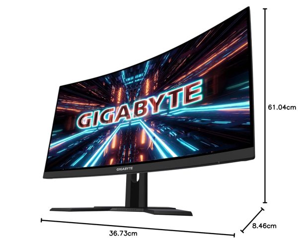 GIGABYTE G27FC A - GAMING MONITEUR - 27" CUREVED - 165Hz - 1Ms - FHD - DALL VA - HDMI 1XDP2.2 -NOIR – Image 7