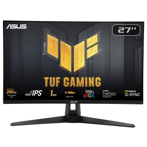 ECRAN ASUS TUF VG279QM1A - 27" FHD 1920x1080 - 280Hz - 1ms - Fast IPS - G-Sync Compatible - HDR400