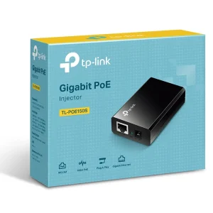 INJECTEUR TP-LINK GIGABIT POE TL-POE150S - 60W - LED INDICATOR - DISTANCE 100M - MOUNTABLE SUR MUR