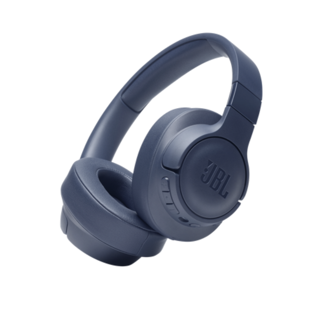 JBL Tune 760NC Casque circum-aural sans fil avec réduction de bruit - Bleu