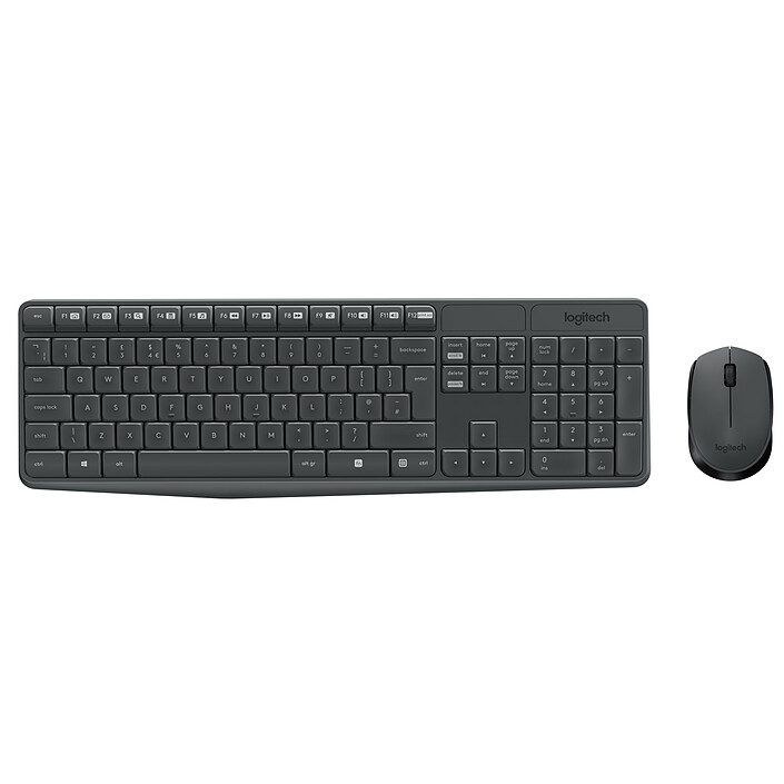 LOGITECH MK235 Clavier & Souris - Sans Fil -