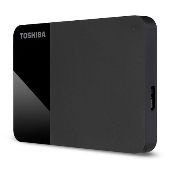 TOSHIBA CANVIO - 2TB BASICS PORTABLE - EXTERNAL HARD DRIVE - USB 3.2 - BLACK – Image 2