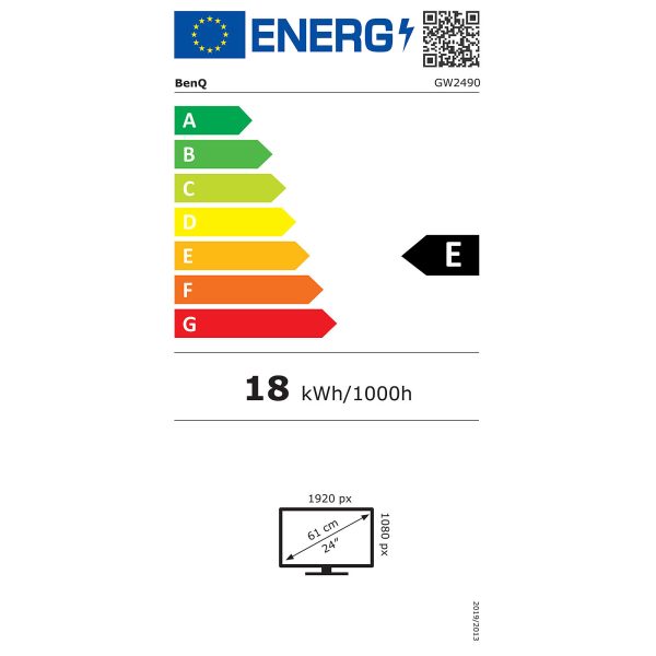 ECRAN BenQ GW2490 - 23.8" FHD 1080p - 100Hz - 5 ms - IPS - HDMI -DisplayPort - Haut-parleurs - Noir – Image 6