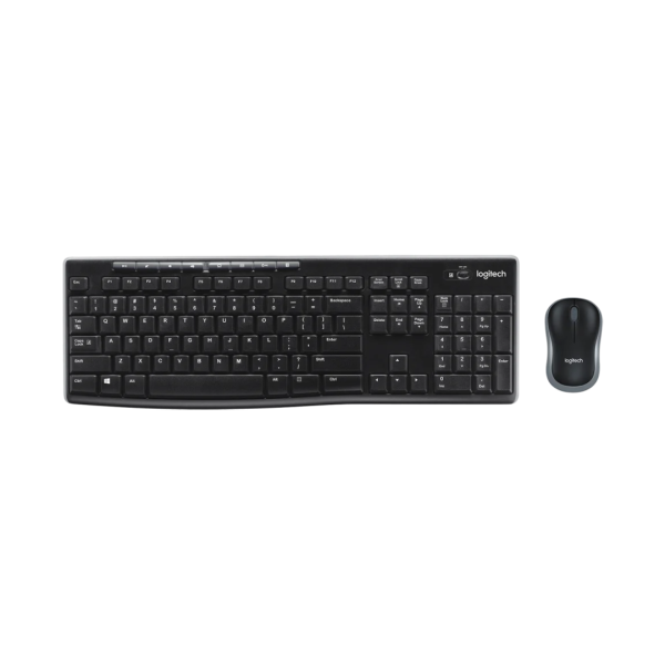 Logitech Clavier Souris Wireless MK270 - qwerty