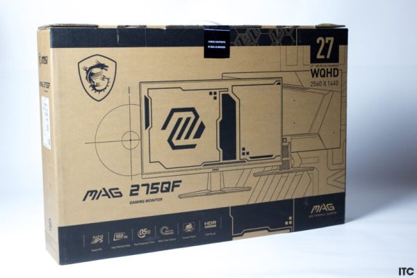 ECRAN MSI MAG 275QF - 27" 2.5K WQHD 2560X1440 - 180HZ - 0,5ms - IPS - sRGB 101% - HDR READY - BLACK – Image 7