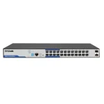 D-LINK DGS-F1210-26PS-E SWITCH 26 PORTS GIGABIT - POE+ - SMART - VLAN - 250W - RACKABLE - SFP