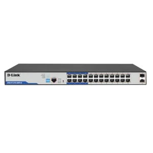 D-LINK DGS-F1210-26PS-E SWITCH 26 PORTS GIGABIT - POE+ - SMART - VLAN - 250W - RACKABLE - SFP