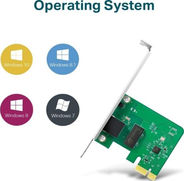 TP-LINK TG-3468 Carte réseau PCI Express Gigabit LAN (10/100/1000 Mbps) – Image 3