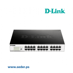 D-LINK DGS-1210-28P SWITCH 28 PORTS GIGABIT - POE+ - SMART MANAGED - VLAN - RACKABLE - 56 GBPS