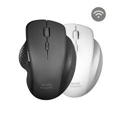 MARS GAMING MM-WERGO - SOURIS SANS FIL ERGONOMIQUE - BLUETOOTH - RVB - 3200 DPI - NOIR