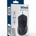 GEMBIRD SOURIS OPTICAL MUS-3B-02 - FILARE - 3 BOUTTONS - 1000 DPI - USB - LIGHTWEIGH - BLACK