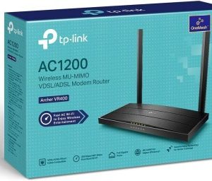 TP-LINK Archer VR300 Modem Routeur sans Fil AC1200 VDSL- ADSL - 300 Mbps at 2.4 GHz