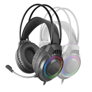MARS GAMING MH124 - CASQUE-MICRO FILAIRE - RGB - CIRCUMAURAL - STÉRÉO - MICRO FLEXIBLE - BLACK