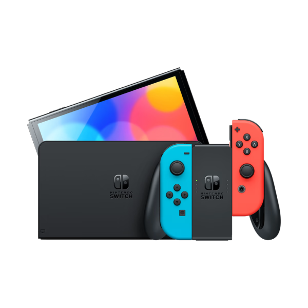 Nintendo Switch OLED - avec station d'accueil et manettes Joy-Con – Image 3