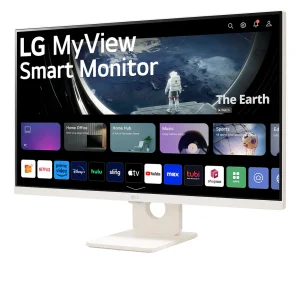 ECRAN LG 27SR50F SMART - 27" FHD - 60 HZ - DALLE IPS - 5MS -BLUETOOTH - webOS - eARC -HAUT-PARLEURS