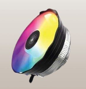 VORTEX ARCTIC ARGB - VENTILATEUR ARGB - 1X120MM - COMPATIBLE AMD - INTEL - BLACK