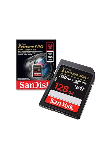 SANDISK EXTREME PRO 128GB - CARTE SDXC UHS-I - 200MO/S LECTURE - 90MO/S ECRITURE - VIDEO 4K UHD – Image 4