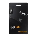 SAMSUNG 870 EVO 2TB - 2,5 POUCES, SATA 6G - VITESSES JUSQU'À 560 MO/S - BLACK