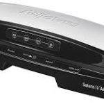 FELLOWES PLASTIFIEUSE SATURN A4 - A5 BADGES - HEATGUARD - CHAUD & FROID - 125 MICRONS - 1MM - 480W -