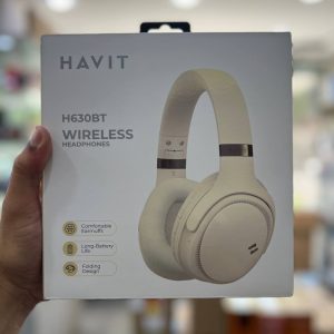 HAVIT H630BT - CASQUE BLUETOOTH SANS FIL - AUDIO STÉRÉO - MICRO INTÉGRÉ - DESIGN CONFORTABLE - NOIR