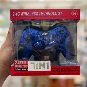 HAVIT HV-W320 - MANETTE DE JEU SANS FIL 2.4GHz - DOUBLE VIBRATION - ERGO - COMPATIBLE PC & ANDROID