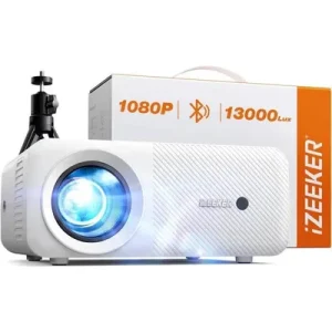 IZEEKER IPL310 - VIDEOPROJECTEUR PORTABLE 1080P - WIFI - BLUETOOTH - HOME CINÉMA -HDMI USB