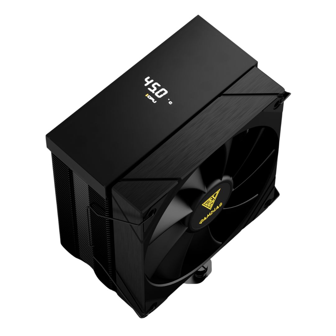 GAMDIAS BOREAS M2-51D - VENTIRAD CPU - X1 VENTILATEUR 120MM - LCD - COMPATIBLE INTEL & AMD - NOIR – Image 3