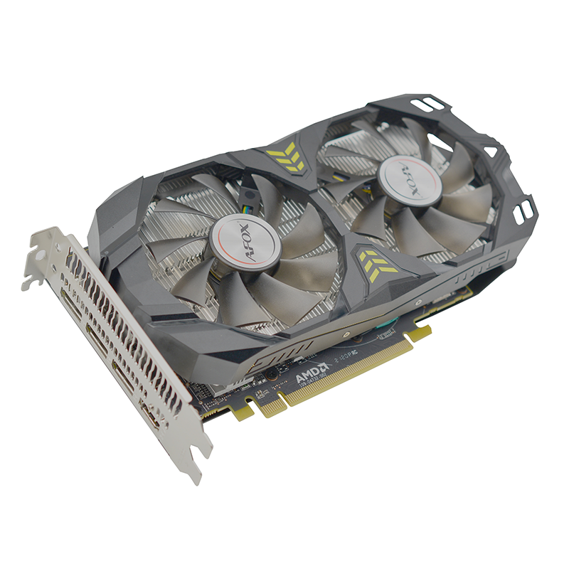 AFOX RADEON RX 580 - 8GB GDDR5 - PCI EXPRESS 3.0 - 2X FANS - DIRECTX 12 - AMD EYEFINITY - BLACK – Image 4