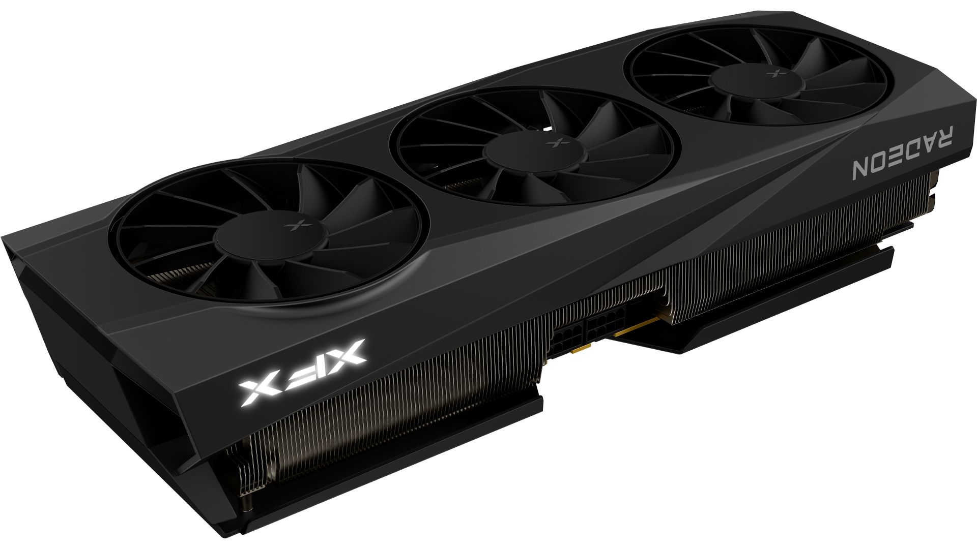 XFX SWIFT RADEON RX 9060 XT OC 16GB - PRO GAMING - PCIe 4.0 - GDDR6 - AMD RDNA - 3X FANS - BLACK – Image 4