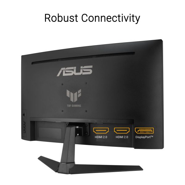 ECRAN ASUS TUF GAMING VG27VQ3B - 27" FHD - CURVED -180HZ FREESYNC -1MS - 90% DCI - HDMI/DP - BLACK – Image 5
