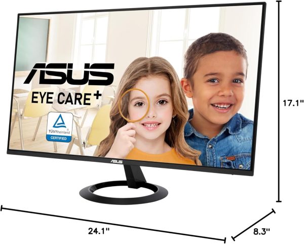 ECRAN ASUS VZ27EHF - 27" LED FHD - DALLE IPS 16/9 - 100HZ - 1MS MPRT - ADAPTIVE-SYNC - HDMI - NOIR – Image 7