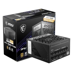 MSI MAG A850GN - ALIMENTATION PC ATX 850W - 80 PLUS GOLD - ATX 3.0 - 240V VITESSE SMART - NOIR